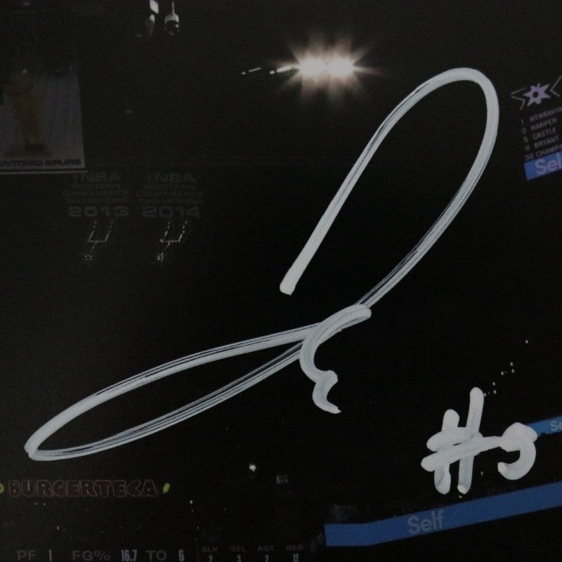 Jose Alvarado New York Knicks Autographed Inscribed Layup 11x14 Photograph  CX Auth