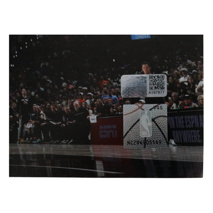 Jose Alvarado New York Knicks Autographed Inscribed Layup 11x14 Photograph  CX Auth