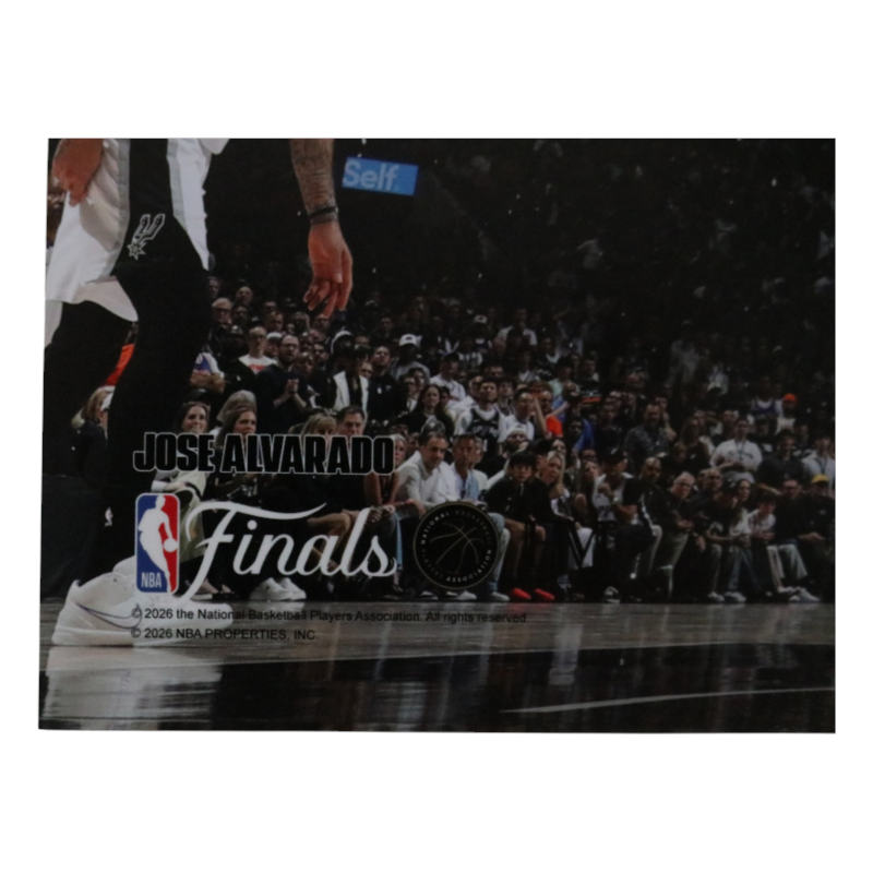 Jose Alvarado New York Knicks Autographed Inscribed Layup 11x14 Photograph  CX Auth
