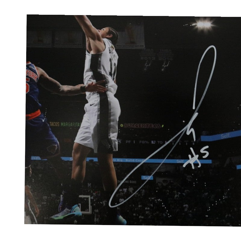 Jose Alvarado New York Knicks Autographed Layup 16x20 Photograph  CX Auth