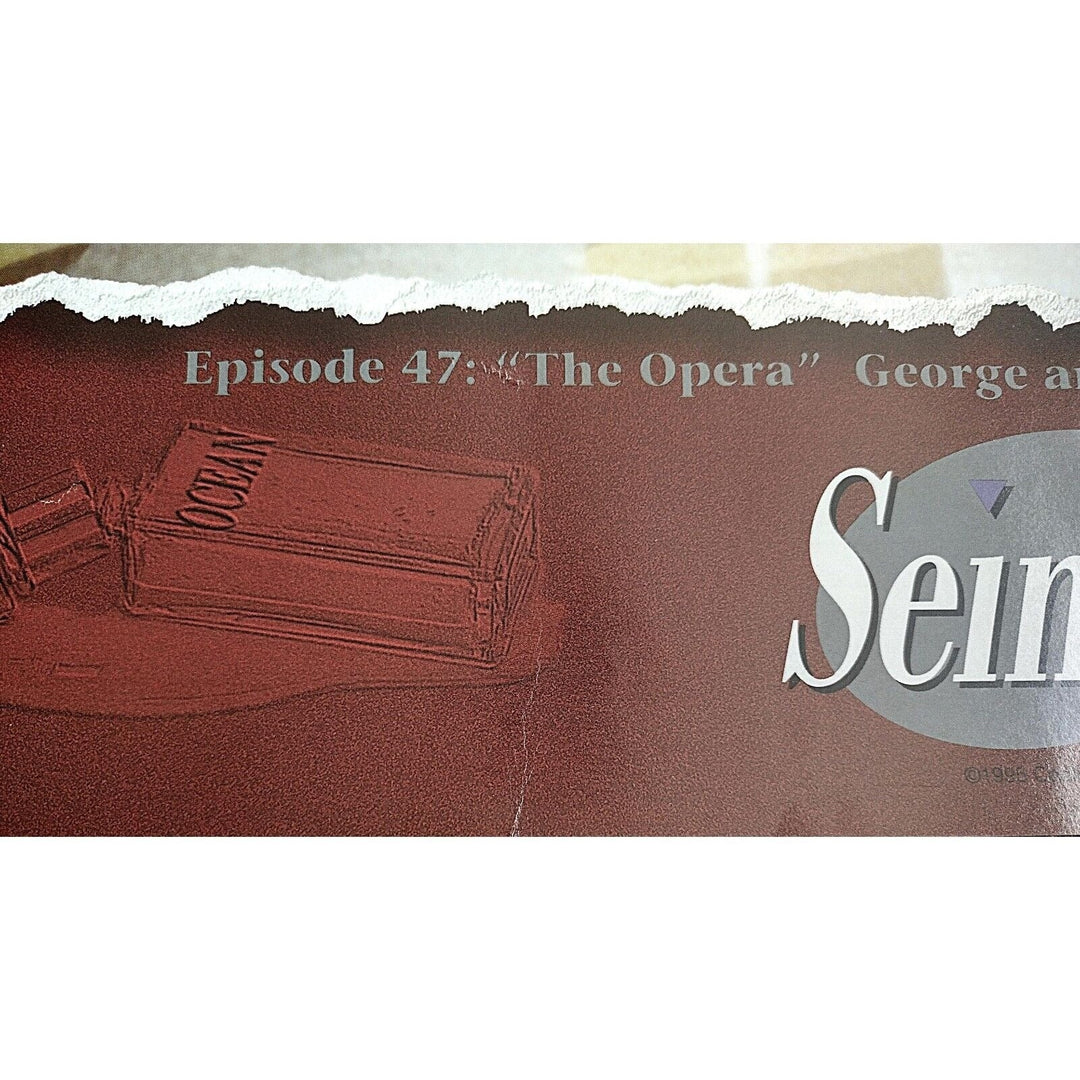 Jason Alexander Signed Seinfeld The Opera 22x28 Poster JSA Certified Auth COA Proof