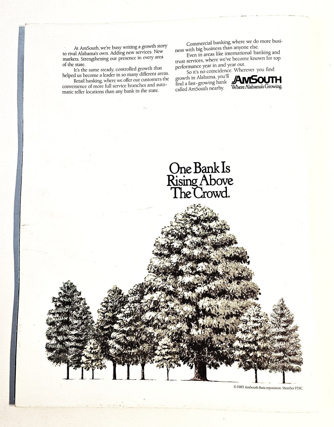Alabama Crimson Tide vs Tennessee Vols October 19,1985 Official Football Program Legion Field Birmingham, AL
