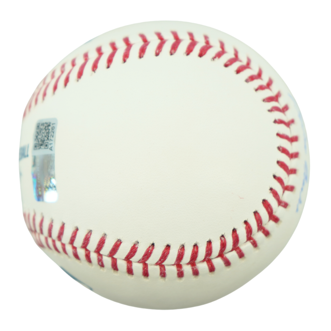 David Bednar New York Yankees Autographed Inscribed Bednar Bandit OMLB Baseball (CX Auth)
