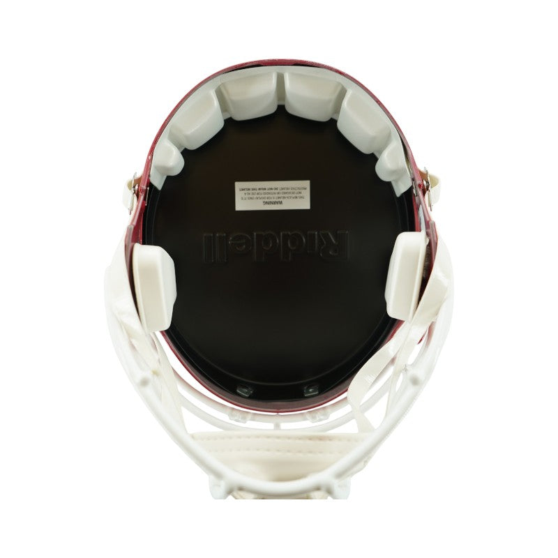 Jim Kelly/Thurman Thomas Buffalo Bills Dual Signed Inscribed Replica Bills Helmet CX AUTH