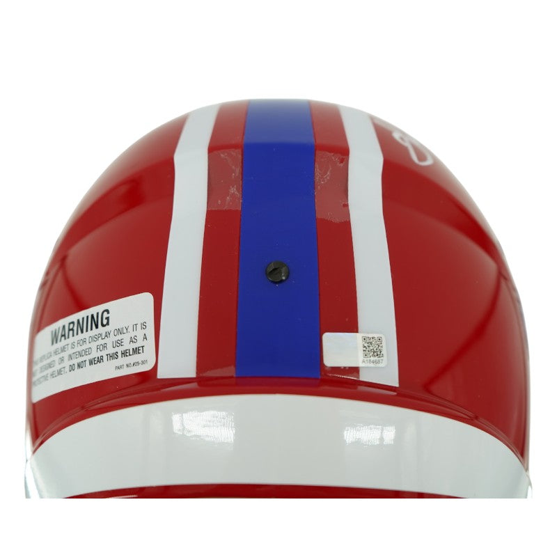 Jim Kelly/Thurman Thomas Buffalo Bills Dual Signed Inscribed Replica Bills Helmet CX AUTH