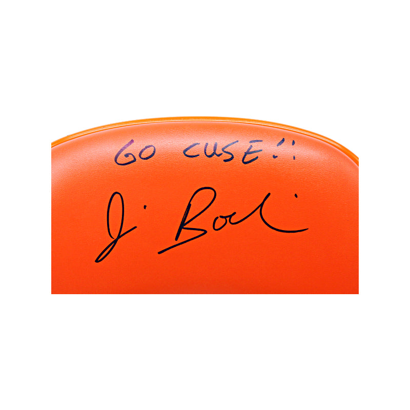 Jim Boeheim Syracuse University Autographed Signed Inscribed "Go Cuse!" Bench Folding Chair (CX Auth)
