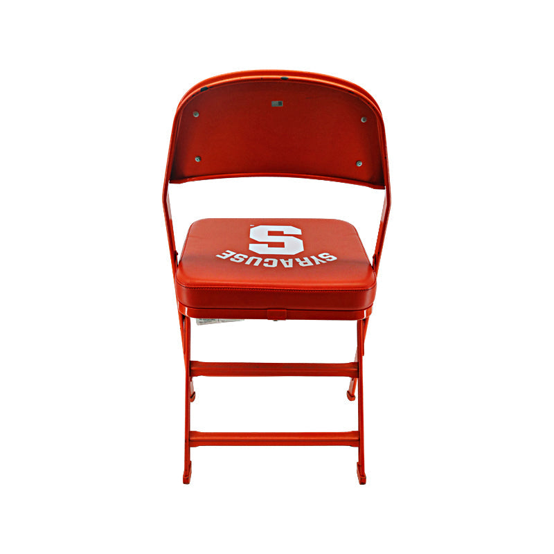 Jim Boeheim Syracuse University Autographed Signed Inscribed "Go Cuse!" Bench Folding Chair (CX Auth)