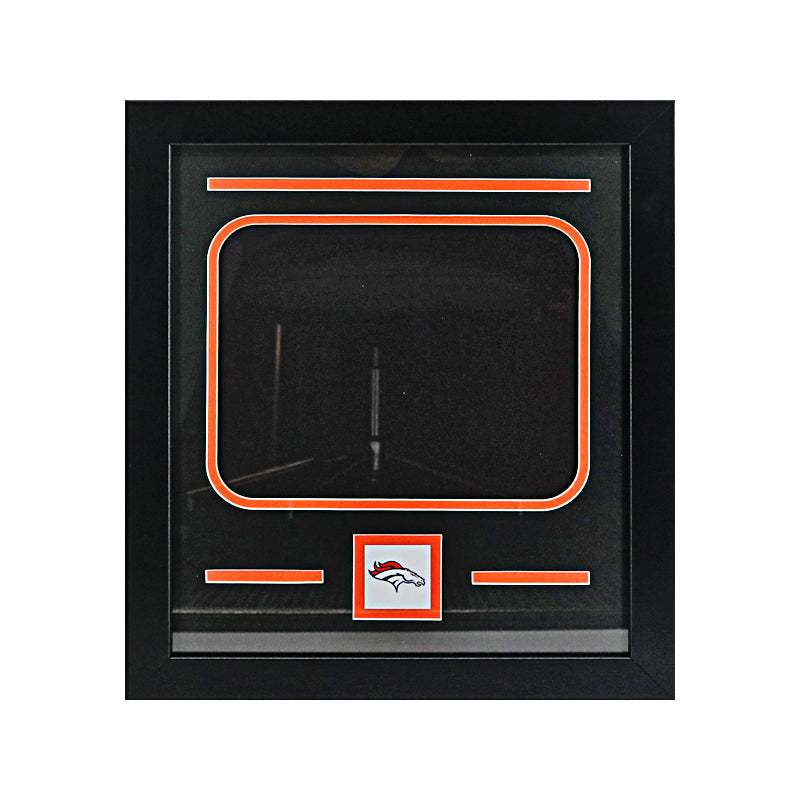 Denver Broncos Deluxe Empty Frame Shell for 8"x10" Horizontal Photograph