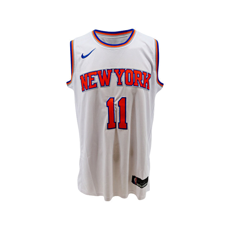 Jalen Brunson New York Knicks Pro Style White Jersey (52/XL)