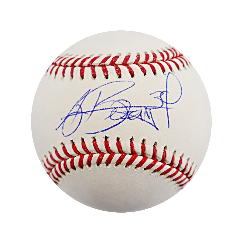 AJ Burnett New York Yankees Autographed Signed OMLB Ball (CX Auth)
