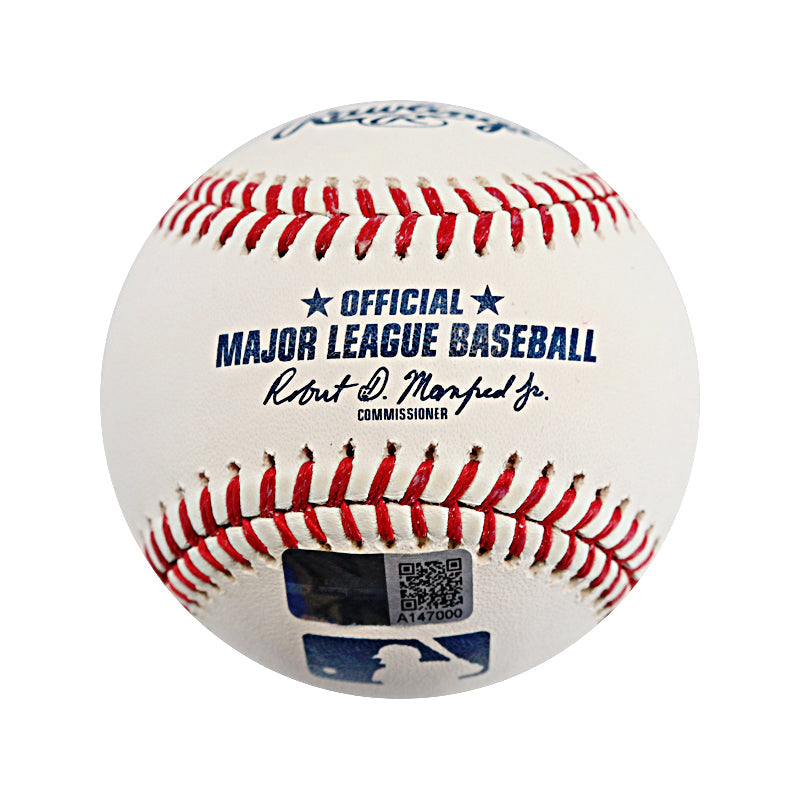 AJ Burnett New York Yankees Autographed Signed OMLB Ball (CX Auth)