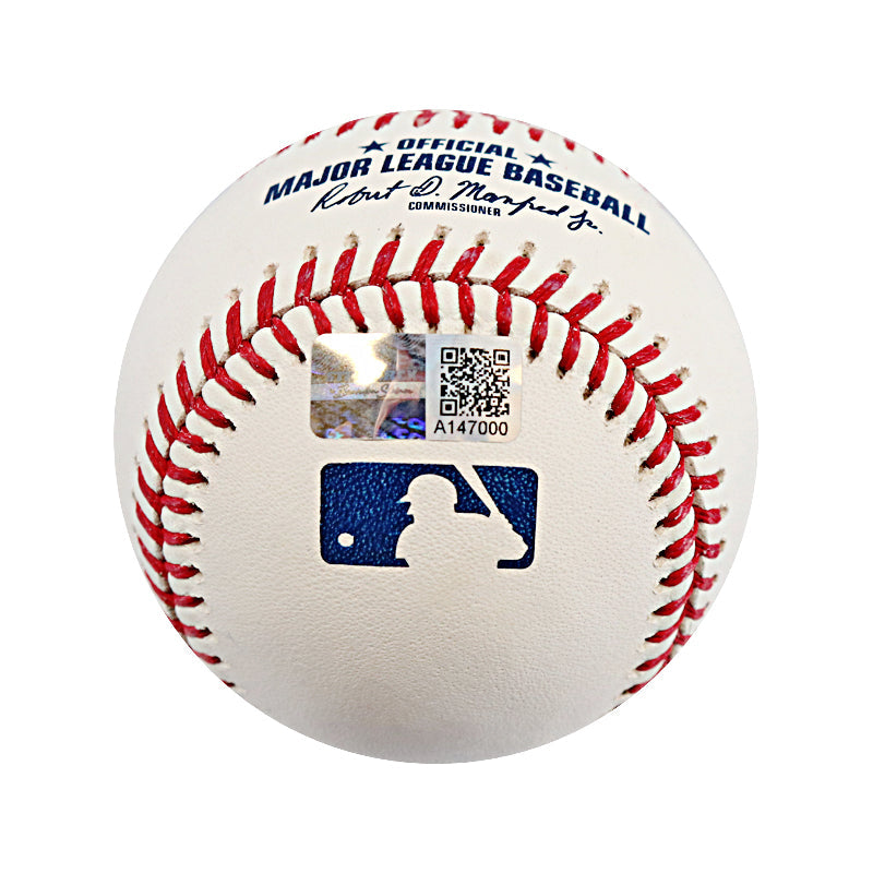 AJ Burnett New York Yankees Autographed Signed OMLB Ball (CX Auth)