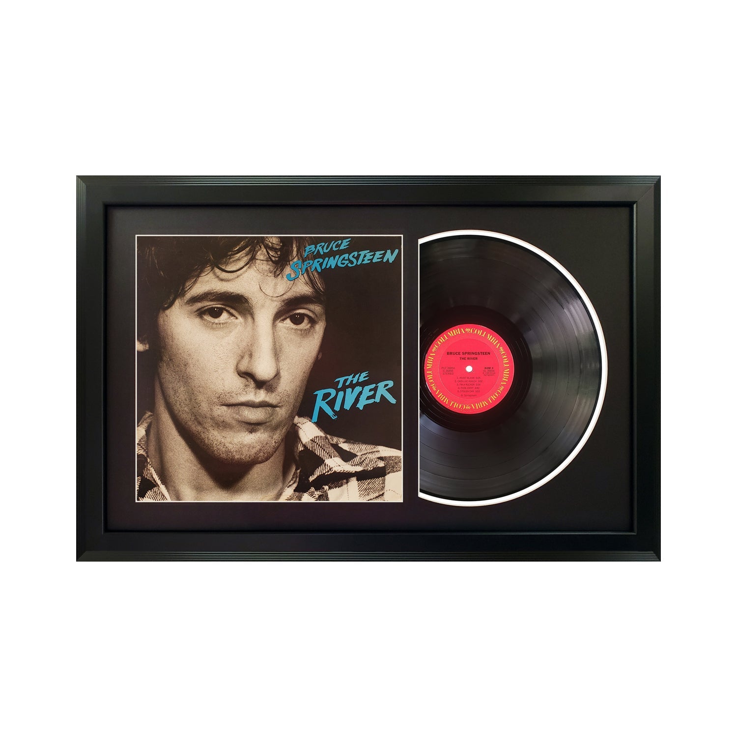 Bruce Springsteen The River Genuine Vinyl Record & Cover Professionall ...