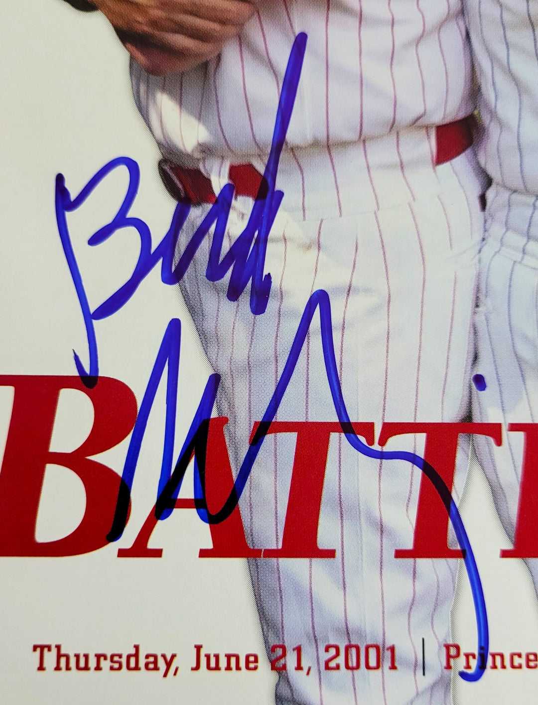 Bud Selig MLB Commissioner Signed Cover of The 40th Annual Roll Call Congressional Baseball Game Program June 21,2001 (PSA)