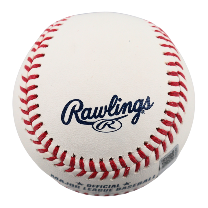 Oswaldo Cabrera New York Yankees Autographed Signed Inscribed "Did I Score" OMLB Baseball (CX Auth)
