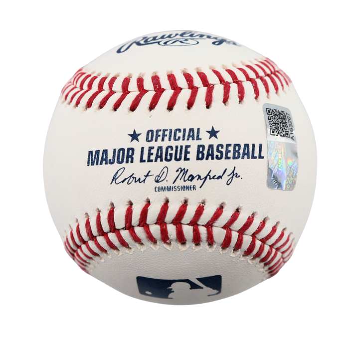 Oswaldo Cabrera New York Yankees Autographed Signed Inscribed "Did I Score" OMLB Baseball (CX Auth)