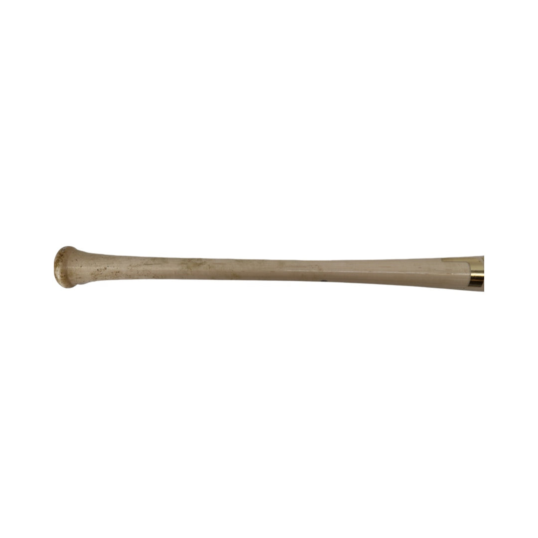 Oswaldo Cabrera New York Yankees Autographed Signed Inscribed 2025 Game Used Aaron Judge Model Cracked Tucci Bat (CX Auth)