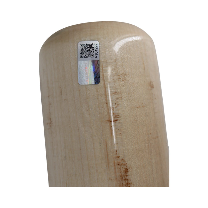 Oswaldo Cabrera New York Yankees Autographed Signed Inscribed 2025 Game Used Aaron Judge Model Cracked Tucci Bat (CX Auth)