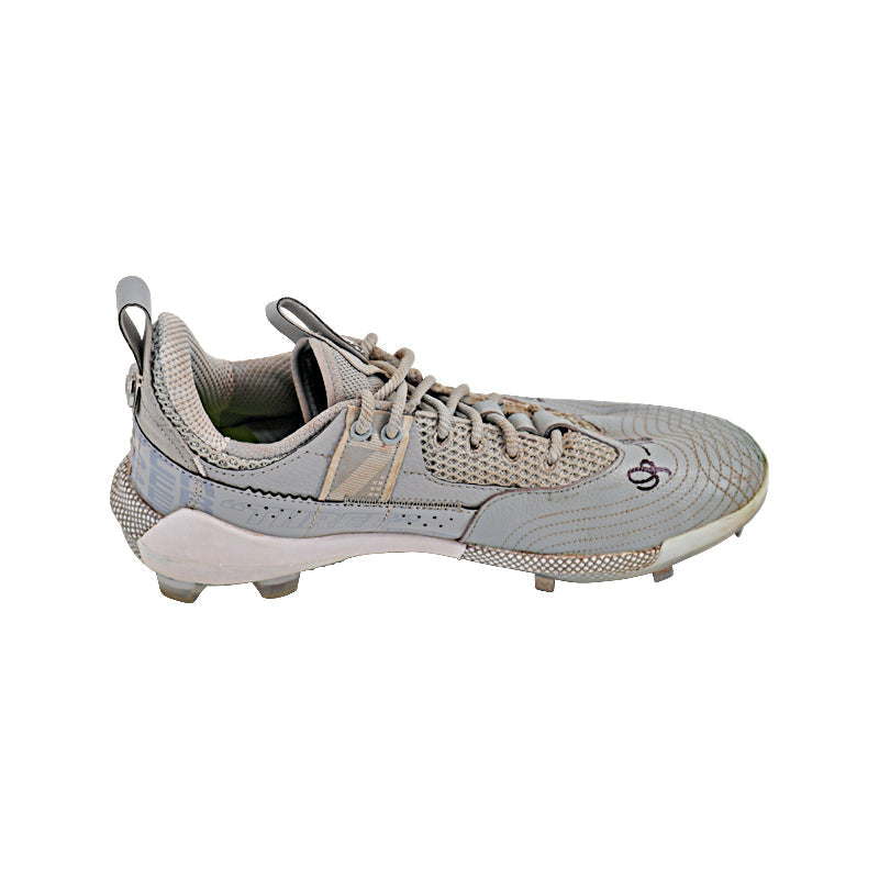 Oswaldo Cabrera New York Yankees Autographed and Inscribed "Road Cleats 2023" Grey Harper 7 Cleats