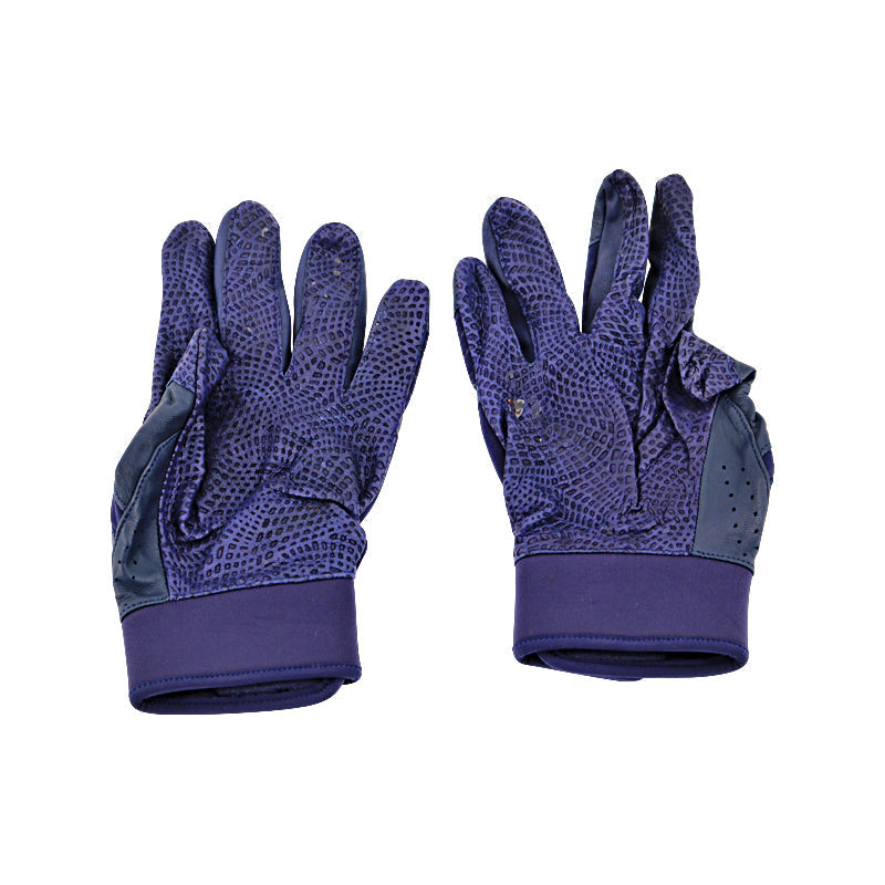 Oswaldo Cabrera New York Yankees Autographed and Inscribed "G/U 2023" Navy/Black Under Armour Batting Gloves