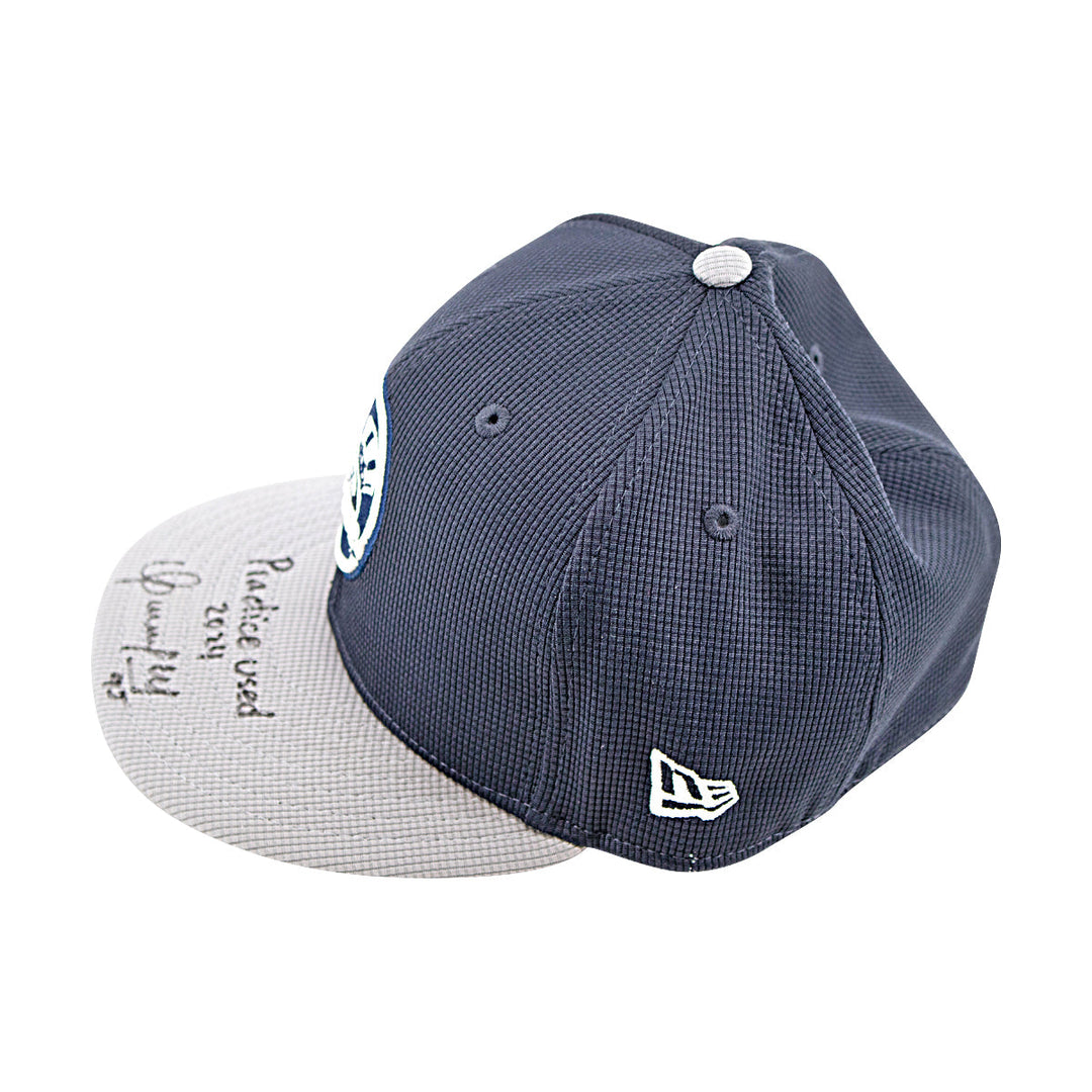Oswaldo Cabrera New York Yankees Autographed Signed Inscribed Practice Used Hat (CX Auth/Cabrera LOA)