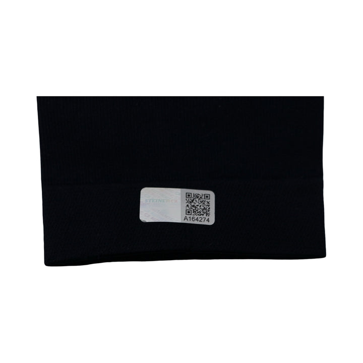 Oswaldo Cabrera New York Yankees Autographed Inscribed Bruce Bolt Navy 2025 Game Used Arm Sleeve (CX Auth)