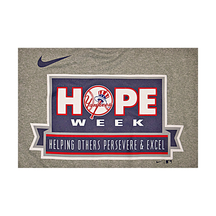 Oswaldo Cabrera New York Yankees Autographed Team Issued Hope Week T-Shirt (CX Auth/Cabrera LOA)