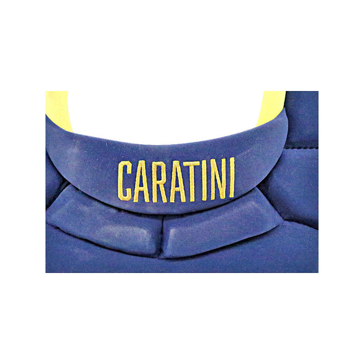 Victor Caratini Milwaukee Brewers Autographed Signed Postseason Game Used 10/1/23 Navy Chest Protector (MLB Auth)