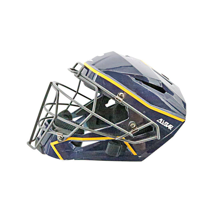 Victor Caratini Milwaukee Brewers Autographed Signed Game Used 9/27/23 Navy Catchers Helmet (MLB Auth)