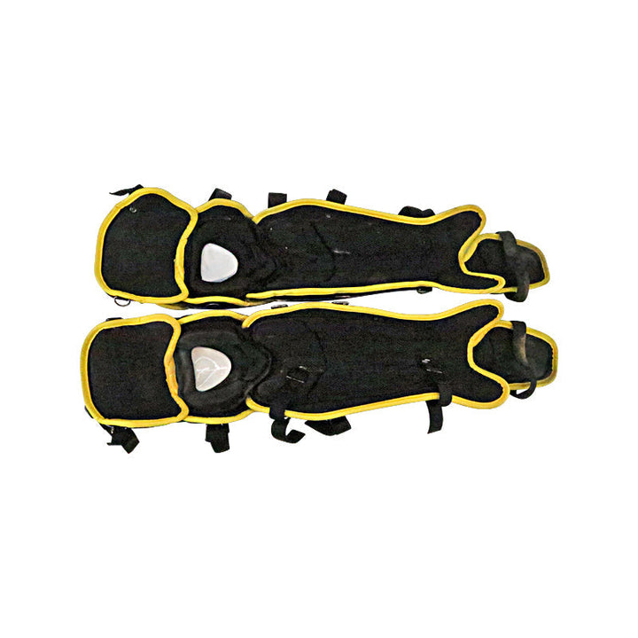 Victor Caratini Milwaukee Brewers Autographed Signed Postseason Game Used 10/1/23 Navy Leg Guards (MLB Auth)