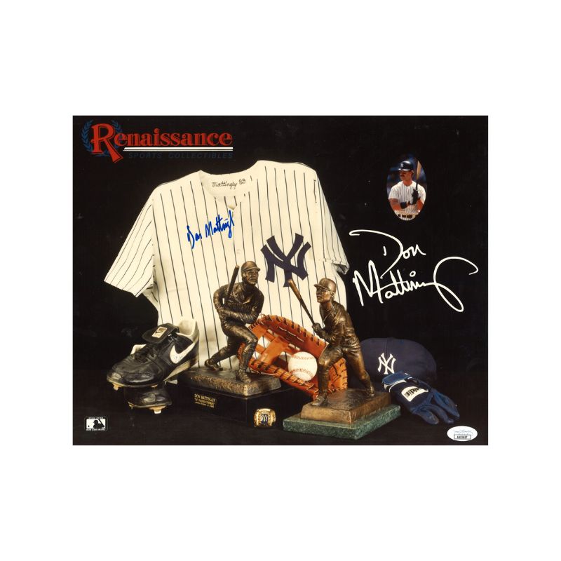 Don Mattingly New York Yankees Autographed Renaissance 11x14 Photo (JSA)