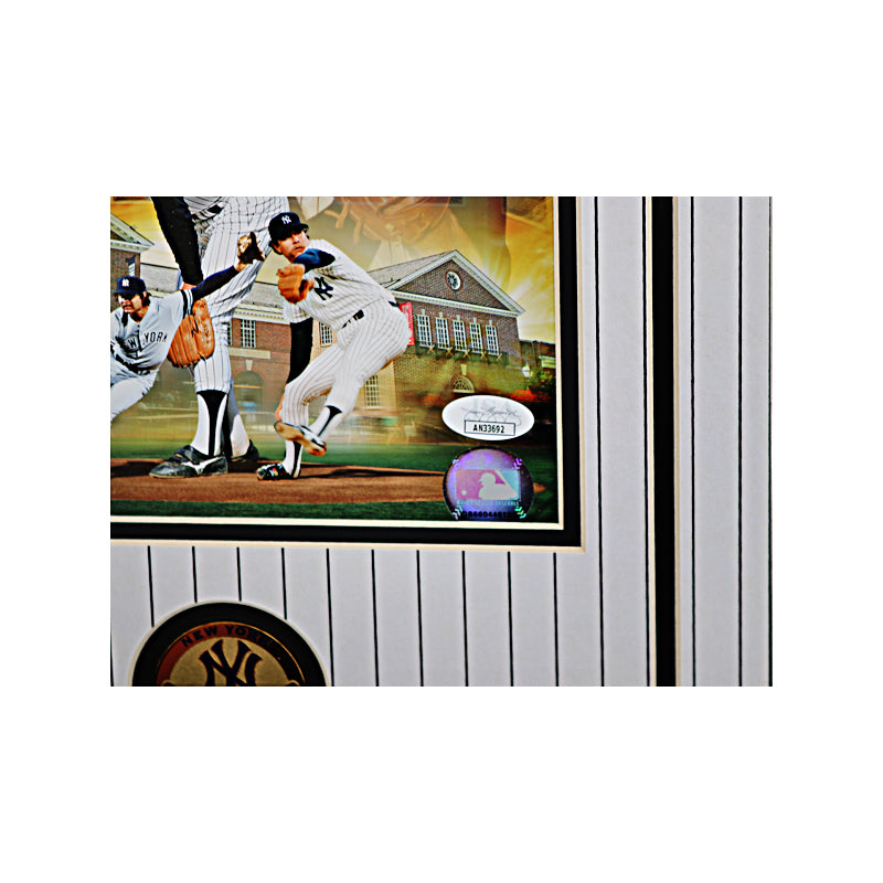 Goose Gossage New York Yankees Autographed 8X10 Coin Collage (JSA)