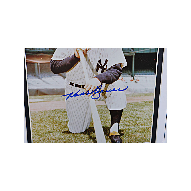 Hank Bauer New York Yankees Autographed 8x10 Coin Collage (JSA)