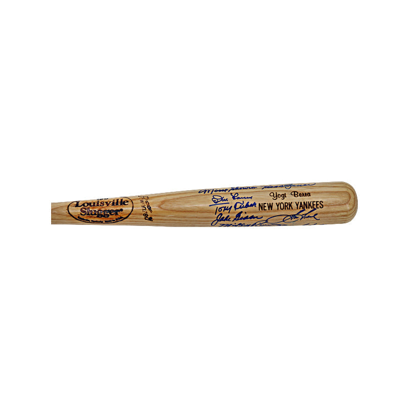 Kubek, Skowron, Rivers, Larsen New York Yankees Multi Signed Louisville Slugger Bat (JSA LOA)