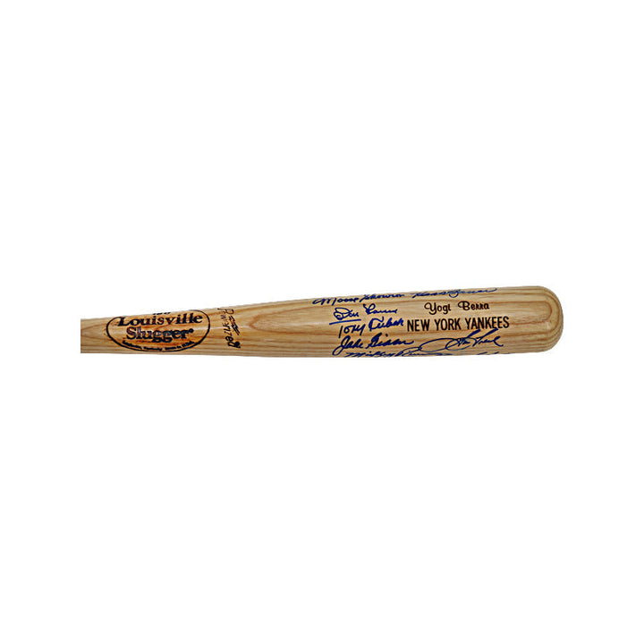 Kubek, Skowron, Rivers, Larsen New York Yankees Multi Signed Louisville Slugger Bat (JSA LOA)