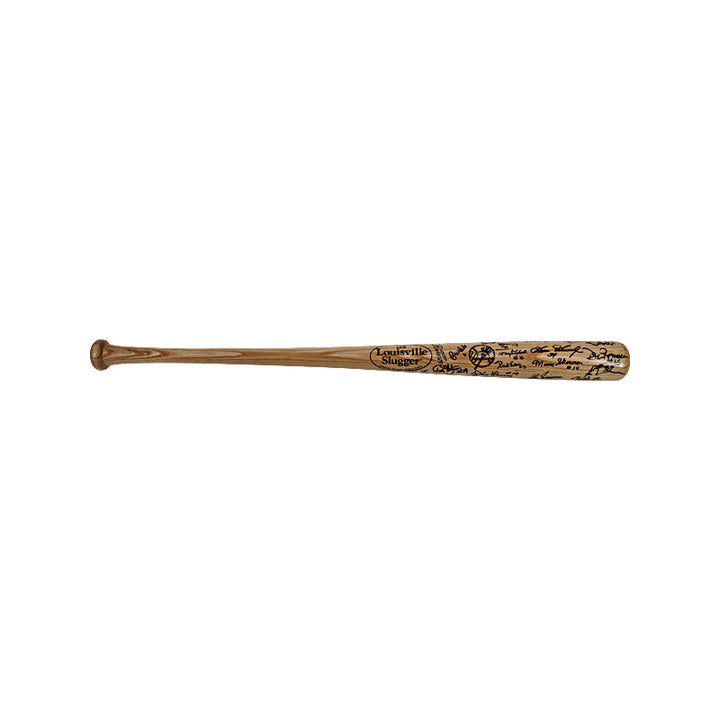 New York Yankees Multi Signed Louisville Slugger Yankees Top Hat Logo Bat (JSA LOA)