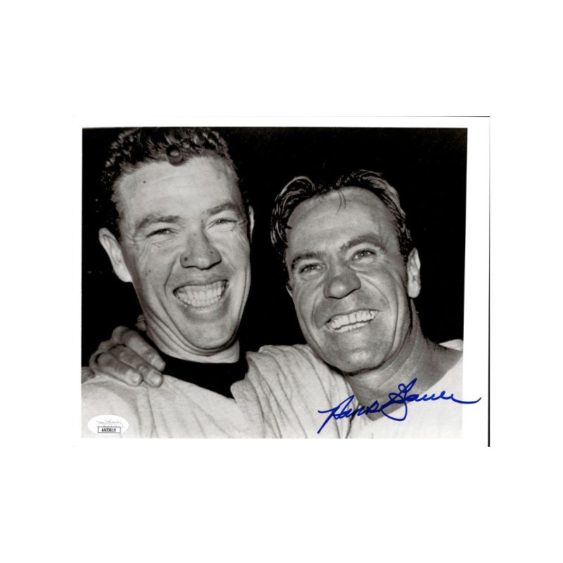 Hank Bauer New York Yankees Autographed 8x10 Smiling Photo (JSA)