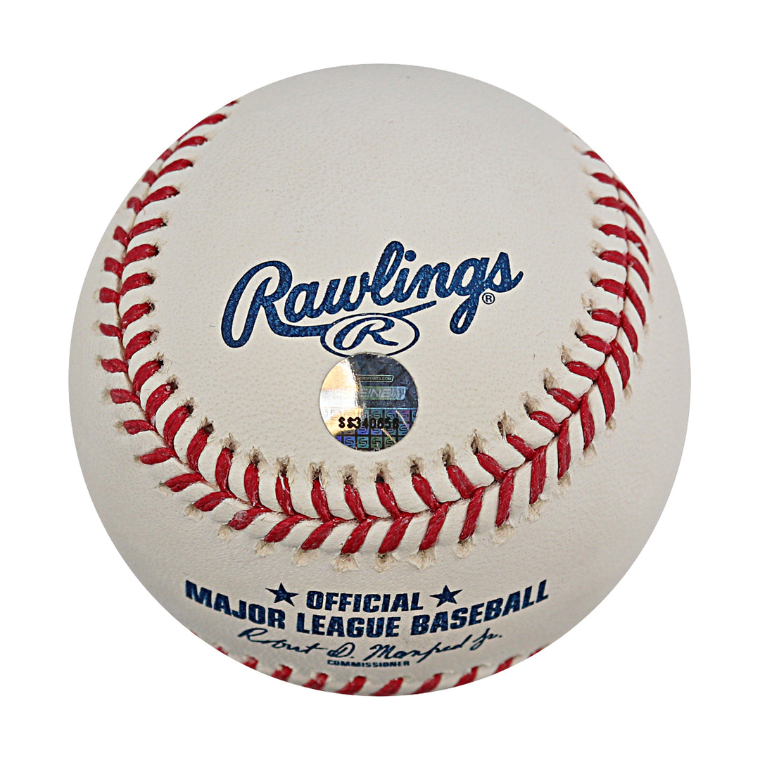Darryl Strawberry Mets Yankees Autographed OMLB Baseball Steiner Holo Only
