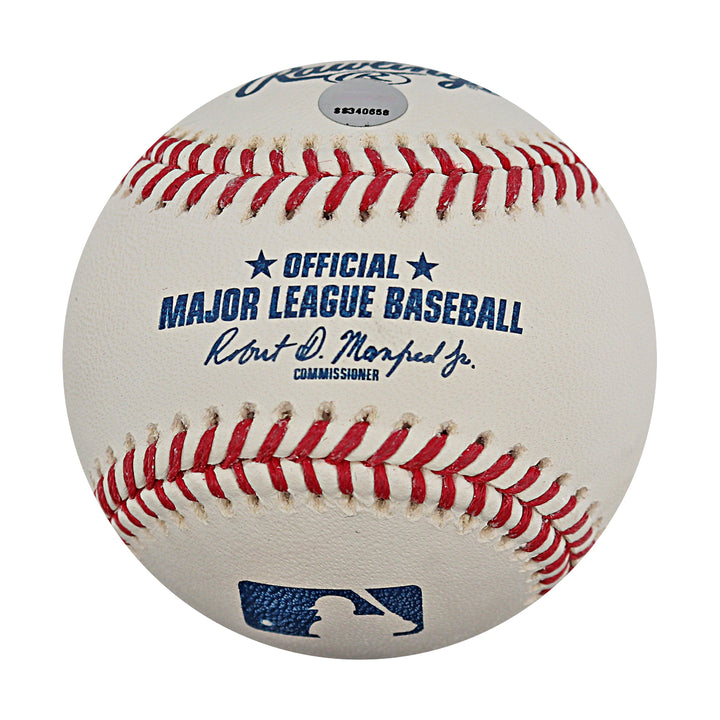 Darryl Strawberry Mets Yankees Autographed OMLB Baseball Steiner Holo Only