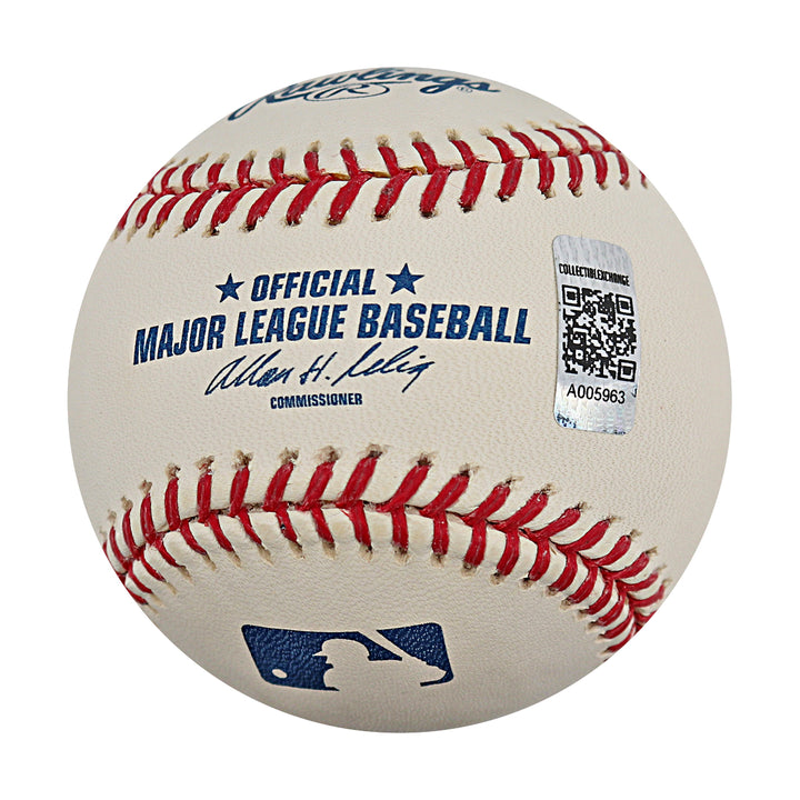 Mariano Rivera New York Yankees Autographed OMLB Baseball CX Auth