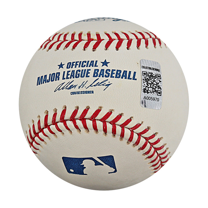 Mariano Rivera New York Yankees Autographed OMLB Baseball CX Auth