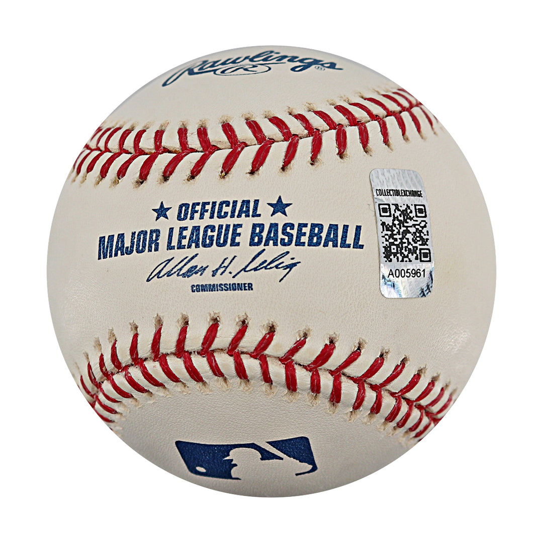Mariano Rivera New York Yankees Autographed OMLB Baseball CX Auth