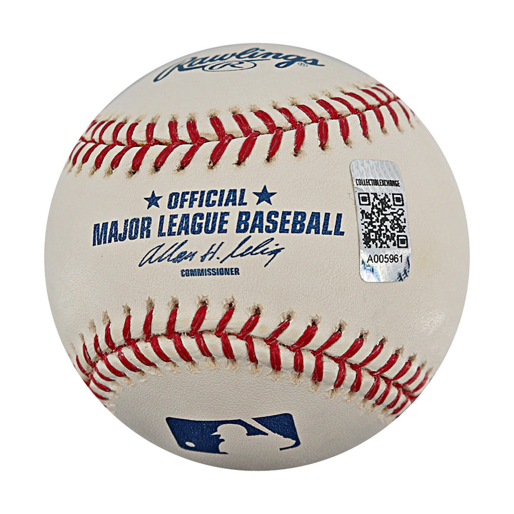 Mariano Rivera New York Yankees Autographed OMLB Baseball CX Auth