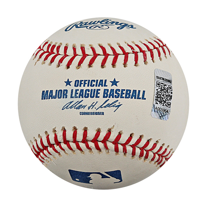 Mariano Rivera New York Yankees Autographed OMLB Baseball CX Auth