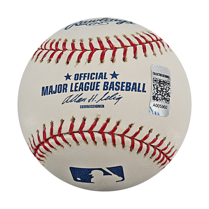 Mariano Rivera New York Yankees Autographed OMLB Baseball CX Auth