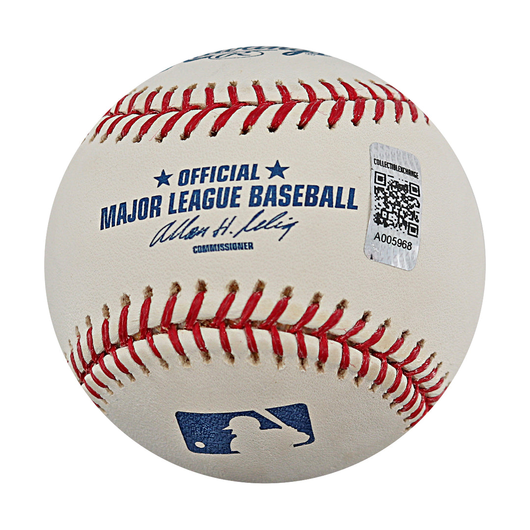 Mariano Rivera New York Yankees Autographed OMLB Baseball CX Auth