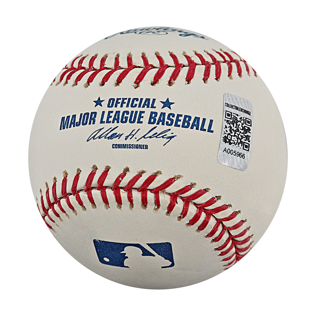 Mariano Rivera New York Yankees Autographed OMLB Baseball CX Auth
