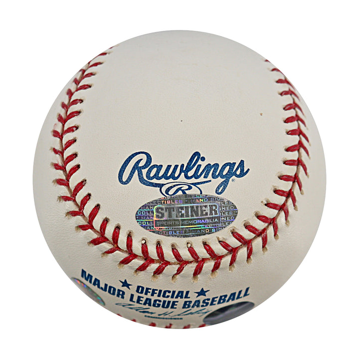 Cal Ripken Jr Baltimore Orioles Autographed OMLB Baseball MLB / Steiner COA