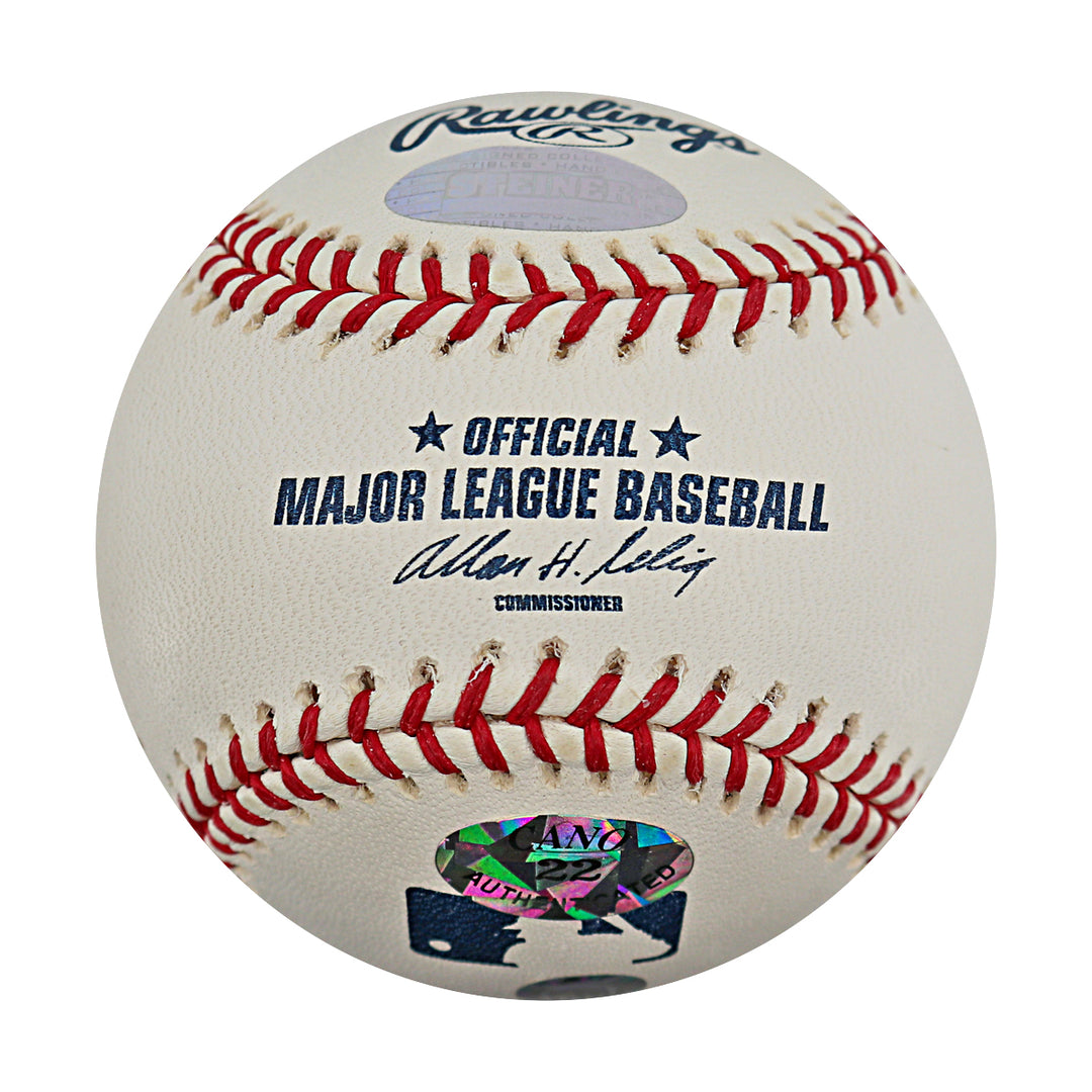 Robinson Cano Yankees Mets Mariners Autographed OMLB Baseball Steiner COA