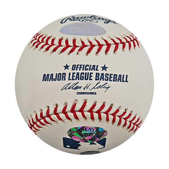 Robinson Cano Yankees Mets Mariners Autographed OMLB Baseball Steiner COA